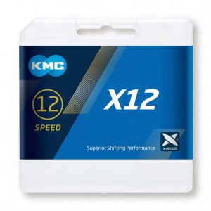 Αλυσίδα KMC X12 Gold/Black 126 Links